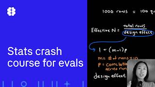 Stats for evals: Crash course