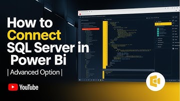 How to connect SQL Server in Power BI |Advanced Option