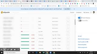 EdPuzzle Grading