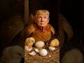 Trump the chicken and his sons #trump #politicalparody