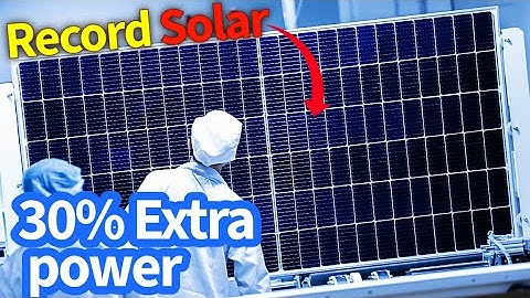 New US Perovskite Solar Panel with Highest Efficiency in 2025