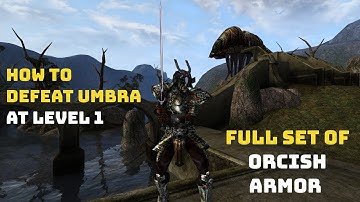 Morrowind - Defeat Umbra at Level 1 for Good Starting Weapon and Armor