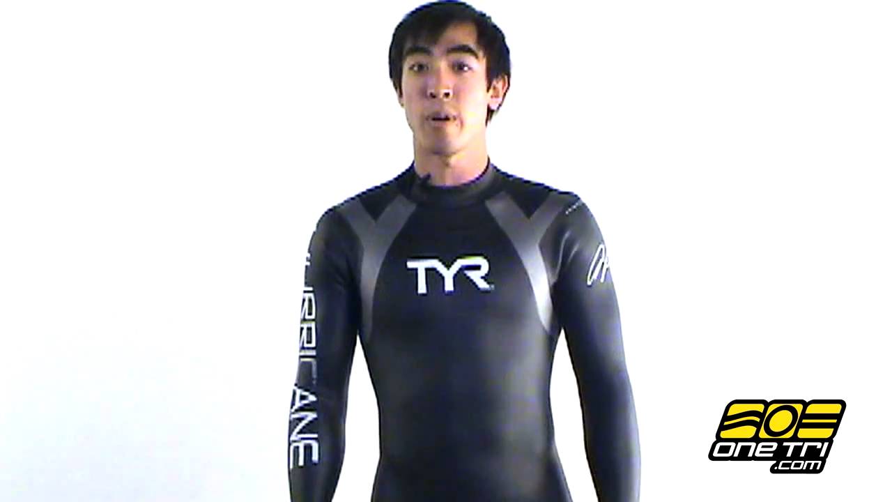 TYR Hurricane Category 1 Triathlon Wetsuit - YouTube