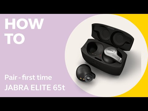 How to pair your Jabra Elite 65t or Jabra Elite Active 65t with a smartphone the first time