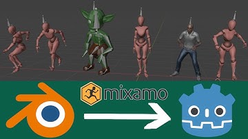 Blender to Godot, animations, materials, bake, every trick to know !