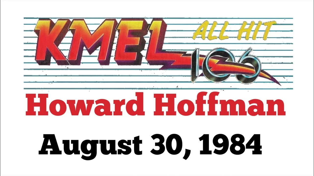 Howard hoffman on 106 kmel san francisco youtube
