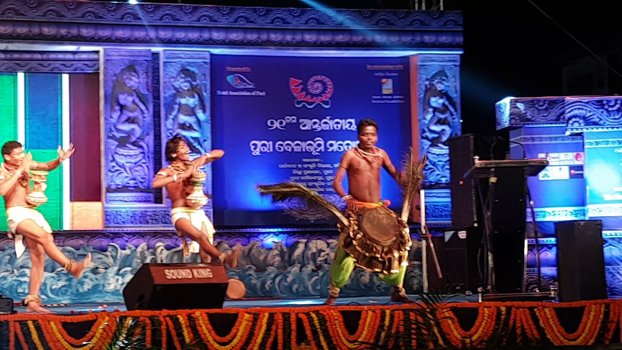 International Puri Beach Festival 2016  Odisha Folk Dance