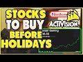 MUST BUY Stocks To Buy BEFORE Christmas &amp; The Holidays