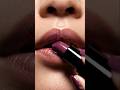 Perfect Glossy Plum Color Lips  #beautyshorts #makeup #lipgloss #lips #satisfying #lipstick