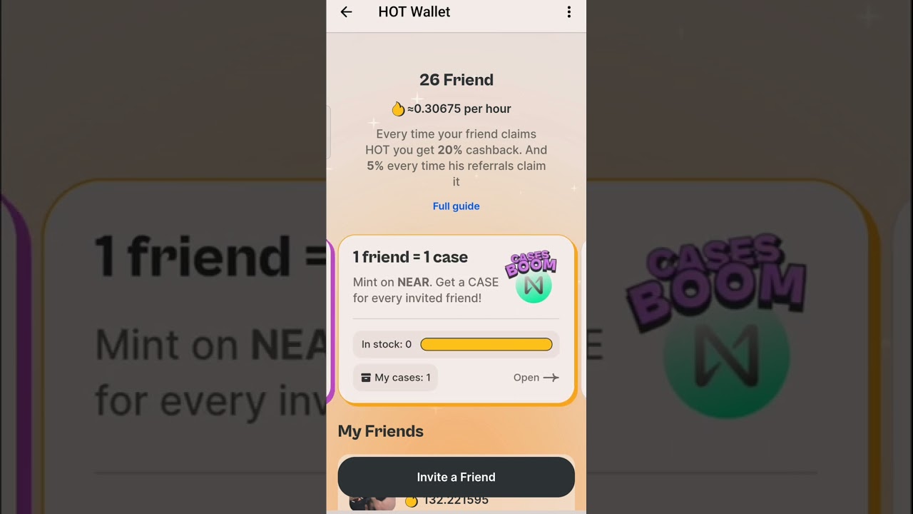 Hot Wallet (Near Wallet) - Листинг на Solana!  Инвент на 2. 000.000 кейсов!