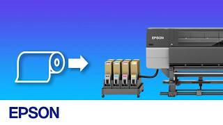 How to load Large Capacity Media (with gap adjustment) - Take-up feeding procedure (CMP0603-00)