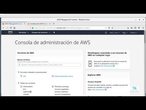 07-Tutorial. Crear un cluster Kubernetes en AWS. Configurar  el cliente de AWS