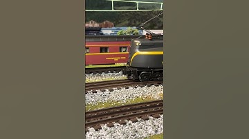 Catenary tests. #modeltrains #train #hobbytrain