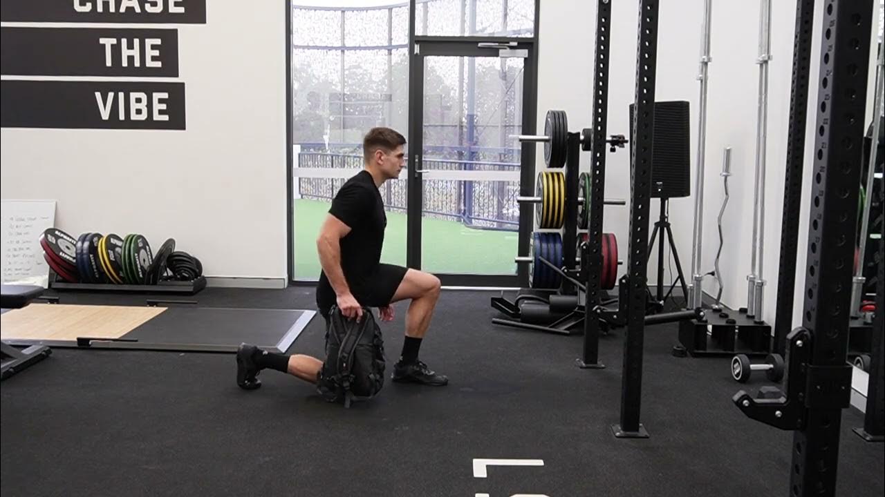Back Pack Suitcase Carry Alternating Lunges YouTube