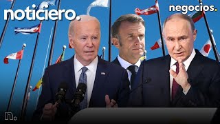 NOTICIERO: Putin se ríe de los ataques de Biden, la estrategia nuclear de EEUU y Macron amenaza
