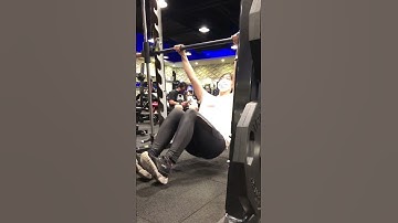 Smith machine Assisted Pullup