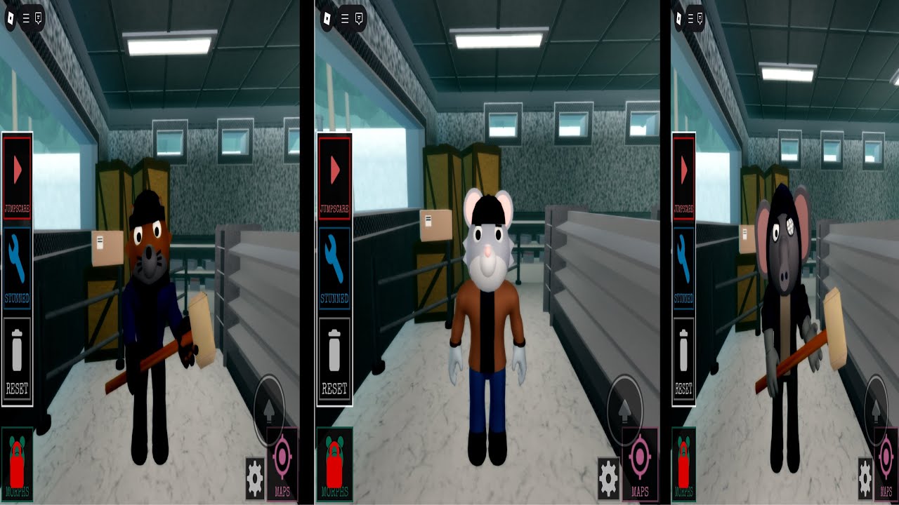 Beating raze experience in piggy traumatic experiences on Roblox!