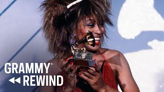 Watch Tina Turner Win A GRAMMY For "What's Love Got To Do With It?" In 1985 | GRAMMY Rewind