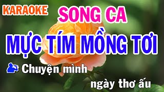 Full Mực Tím Mồng Tơi Karaoke Song Ca Nhạc Sống - Phối Mới Dễ Hát - Nhật Nguyễn Guide