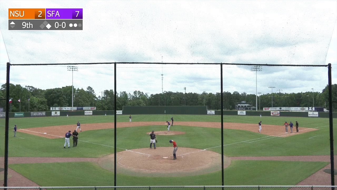 SFA Baseball vs Northwestern St game 4 YouTube