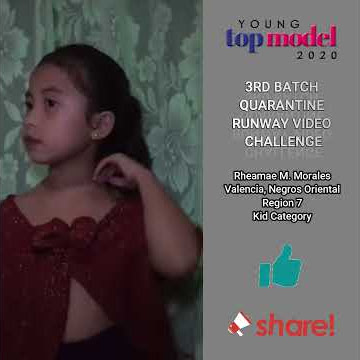 Runway Video Challenge Batch 3 Model: Rheamae M  Morales
