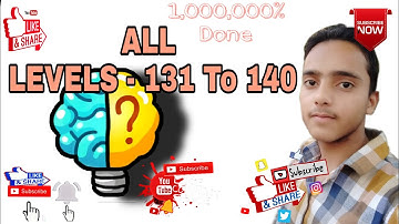 brain challenge -draw All levels - 131 to 140 - walkthrough Gameplay ,android , iOS by Anas Faruqi