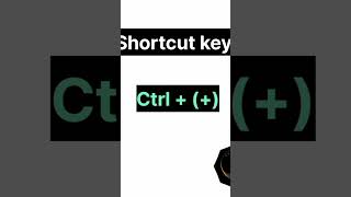Shortcut key 😳🤯😱 #shortvideo #youtubeshorts #animation