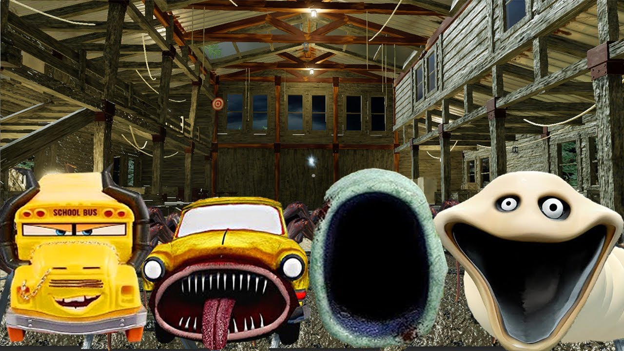 Upgrade LIGHT SCHOOL BUS EATER EVOLUTION MONSTER, ROBLOX HUNGRY WORM, CAR EATER, BLOOP SEA EATER