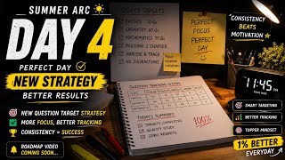 I Changed My Study Strategy… And Had My Most Productive Day 🔥 | Summer Arc Day 4