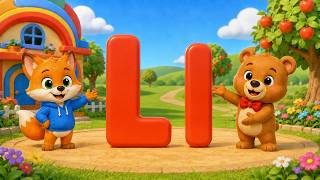 Letter L for Kids Learn the Alphabet BabaBooLand