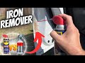 IRON REMOVER vs WD40? | HOW TO REMOVE RUST SPOTS ON YOUR CARS PAINT