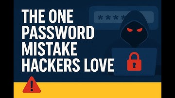 The One Password Mistake Hackers Love (Stop Doing This!)
