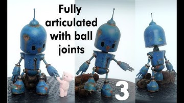 Matt Dixon inspired scratch built robot no.3 made from trash pt.3. Yes, more crappy videos.