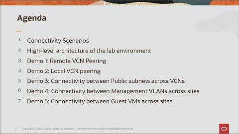 Oracle Cloud VMware Solution - SDDC Connectivity Configuration