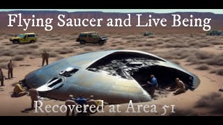 Area 51 Manager says Flying Saucer and Live Being were Recovered at Secretive Site