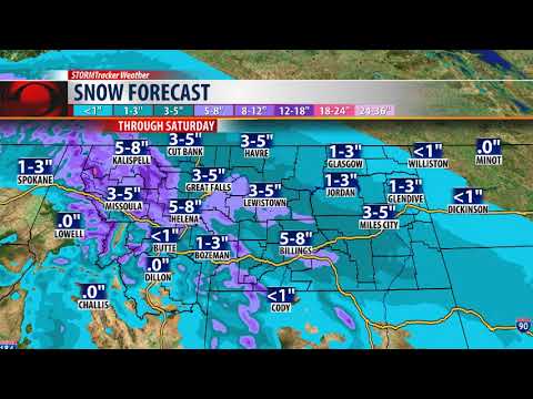 Winter storm kicks into high gear, travel not advised - YouTube