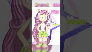 Round 4❗✨ Fluttershy MLP • inspired by Malak Universe and naminam_55 • Gl2 vs Edit