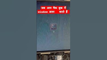 window installed in mac book problam created with graphic card #trick #dprinter