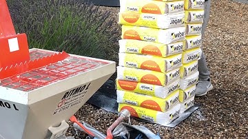 Spraying Weber Chalk - Pral M - Spray Applied - Norfolk Rendering - 07918992868