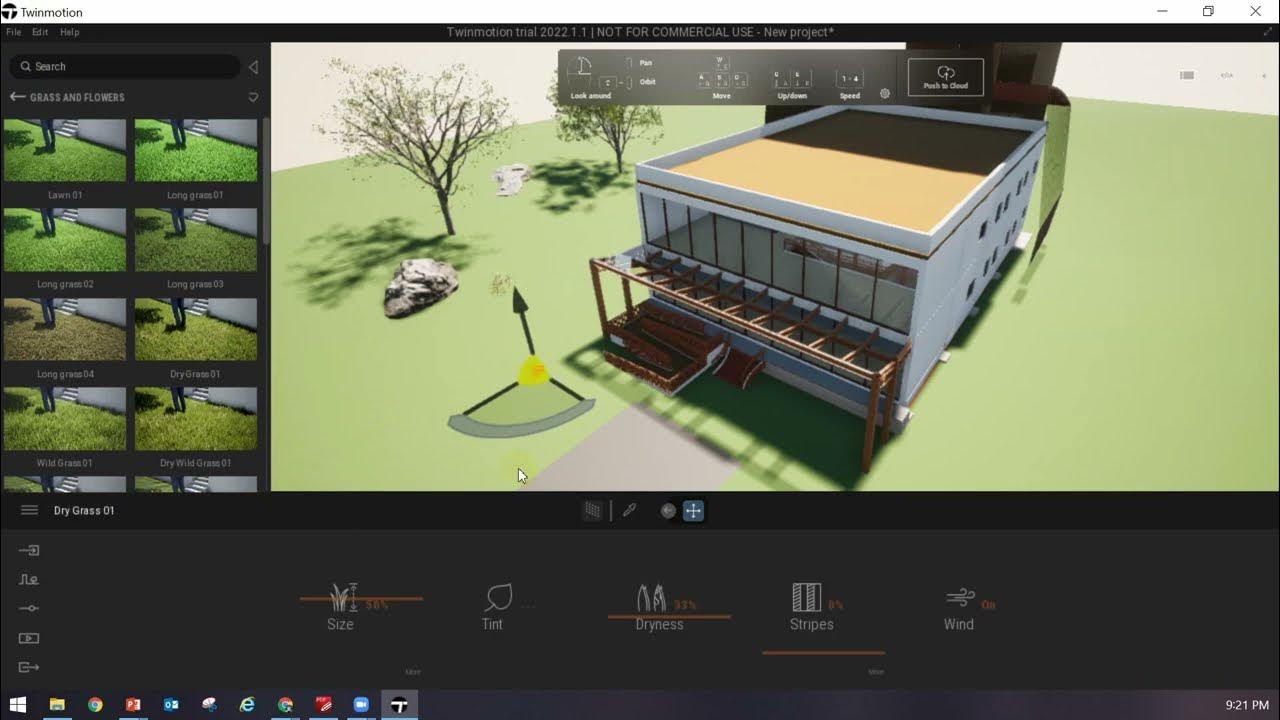 Twinmotion Software_Part 4 (Adding Objects, Lights & Walkthrough