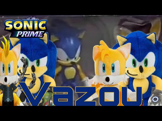 Vazou Os Bonecos de Sonic Prime de Pelúcia e de Colecionar 