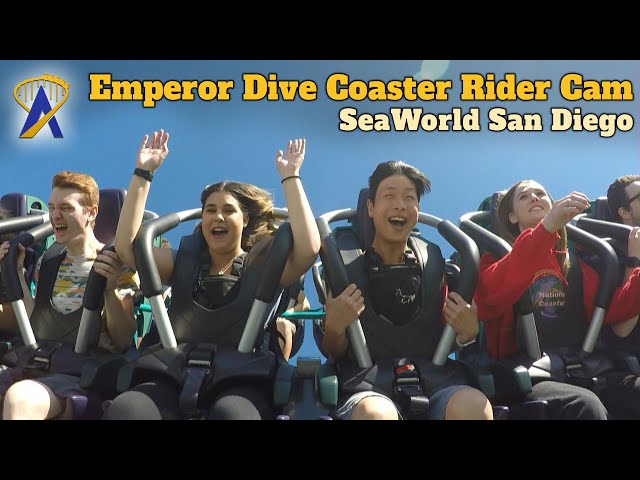 SeaWorld San Diego Adding Emperor Dive Coaster in 2020 - Coaster101