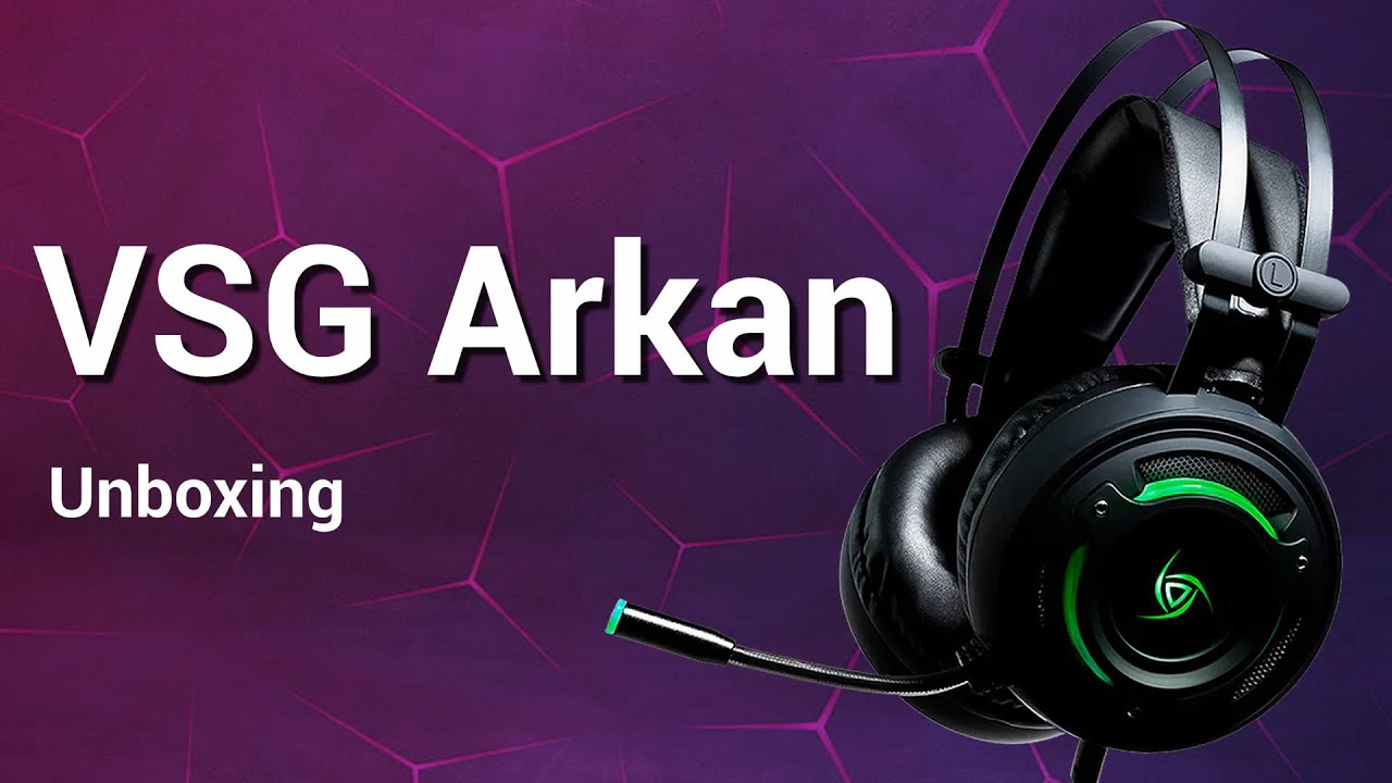 Uboxing audífonos VSG Arkan 