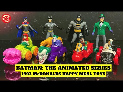 Details about   Batman the Animated Series 1993 McDonalds Happy Meal Toy lot 7 of 8 