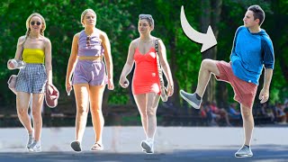 FUNNY Fart Prank in NYC! Fart Races with @GilstrapTV !