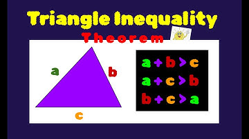 Triangle Inequality Theorem