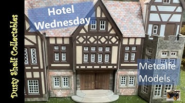 Metcalfe, Hotel Wednesday - NEW 2023 release. Cardboard model kit
