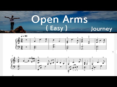 Open Arms (Easy) - Journey