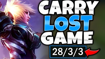 RIVEN HOW TO LITERALLY 1V9 A LOST GAME & CARRY IN SEASON 12! - S12 Riven TOP Gameplay Guide