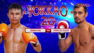 YOKKAO 20: Manachai YOKKAOSAENCHAIGYM vs Panicos Yusuf - Muay Thai Full Rules -65kg